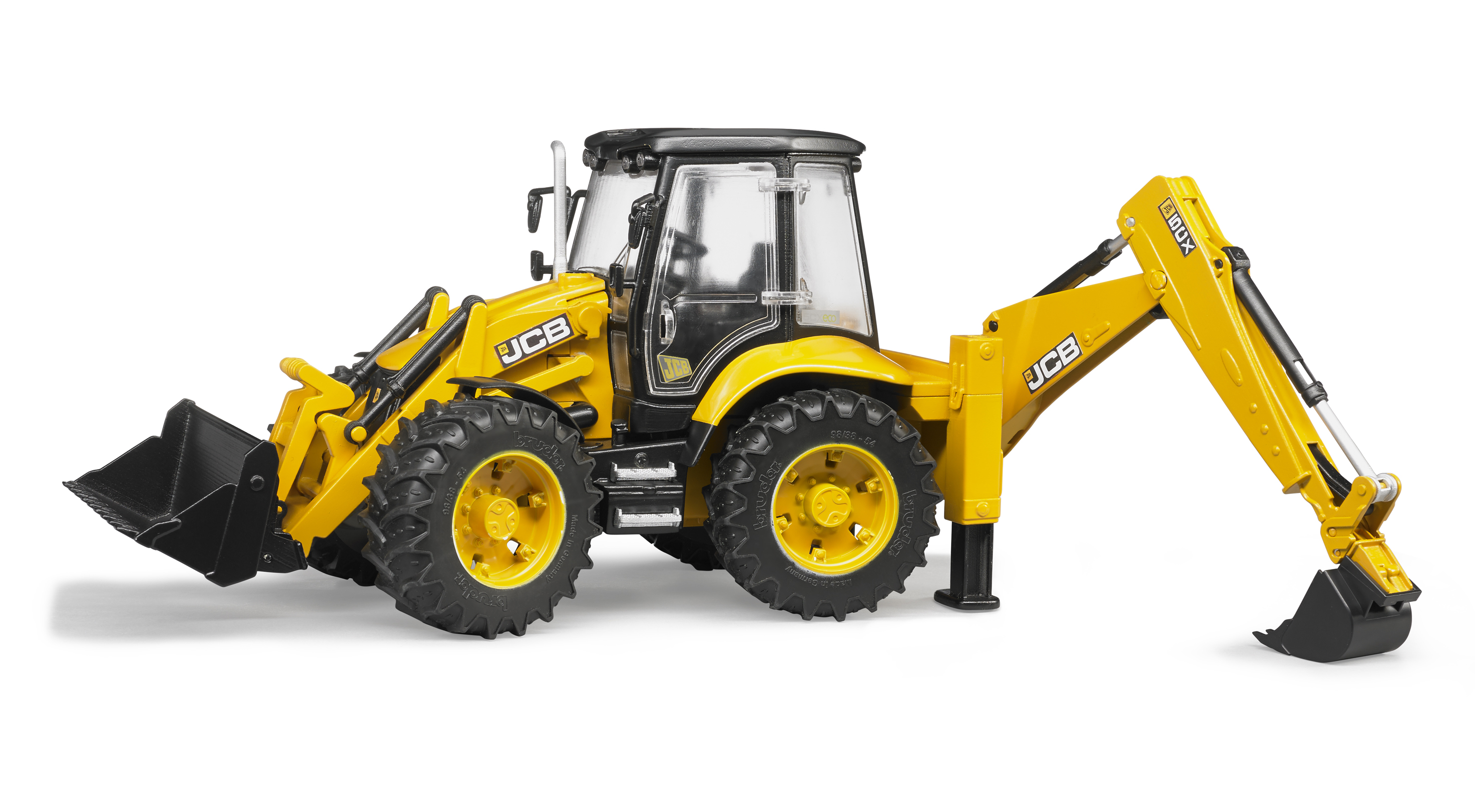 Игрушка BRUDER Экскаватор-погрузчик JCB 5CX купить по цене 7255 ₽ в  интернет-магазине Детский мир