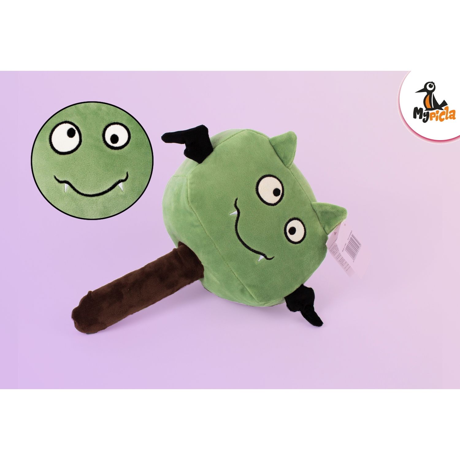 Мягкая игрушка MyPicla МП Молоточек-зелёный - фото 4