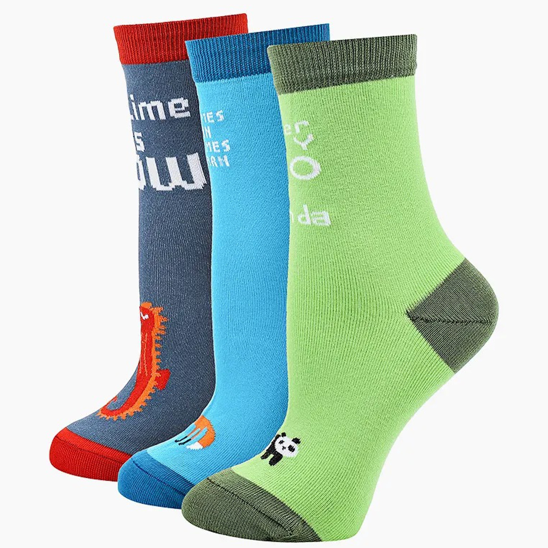 Носки 3 пары Big Bang Socks box3a113/животные - фото 1