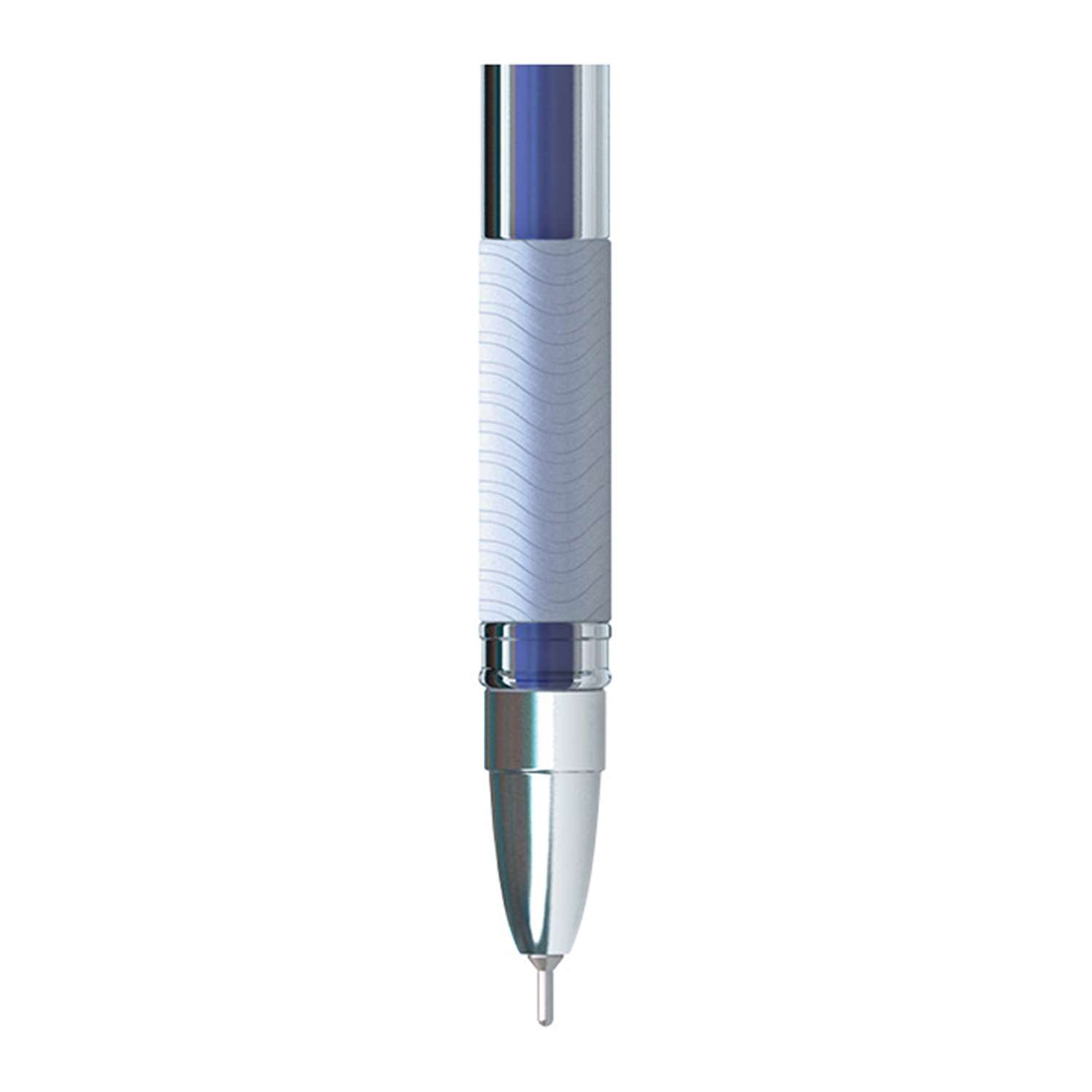 Ручка гелевая Berlingo Standard синяя 05мм грип игольчатый стержень набор 12 шт - фото 2