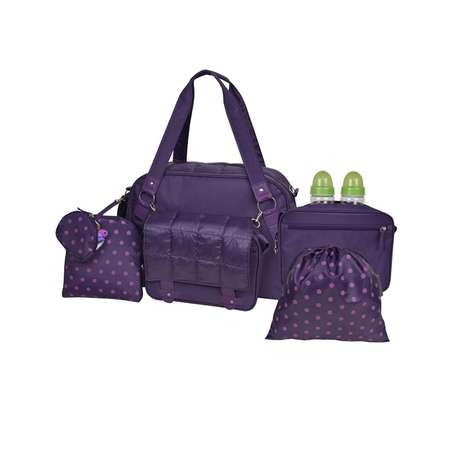 Сумка 2 в 1 для мамы Baby Street Purple