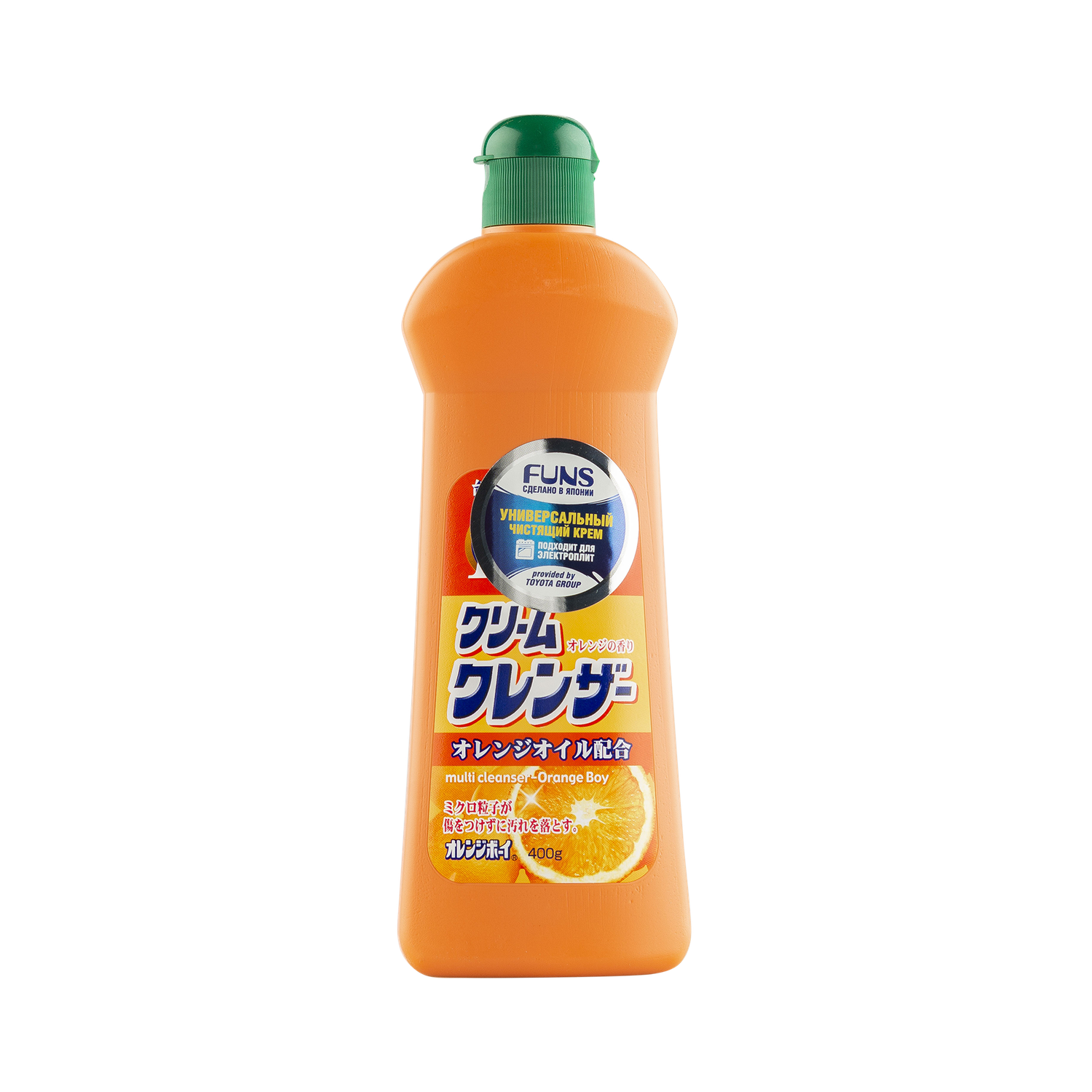 Крем чистящий FUNS универсальный с ароматом апельсина 400 мл - фото 1
