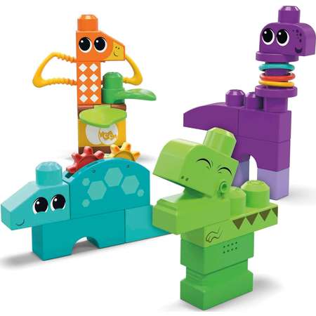 Конструктор Mega Bloks Squeak n Chomp Dinos блочный