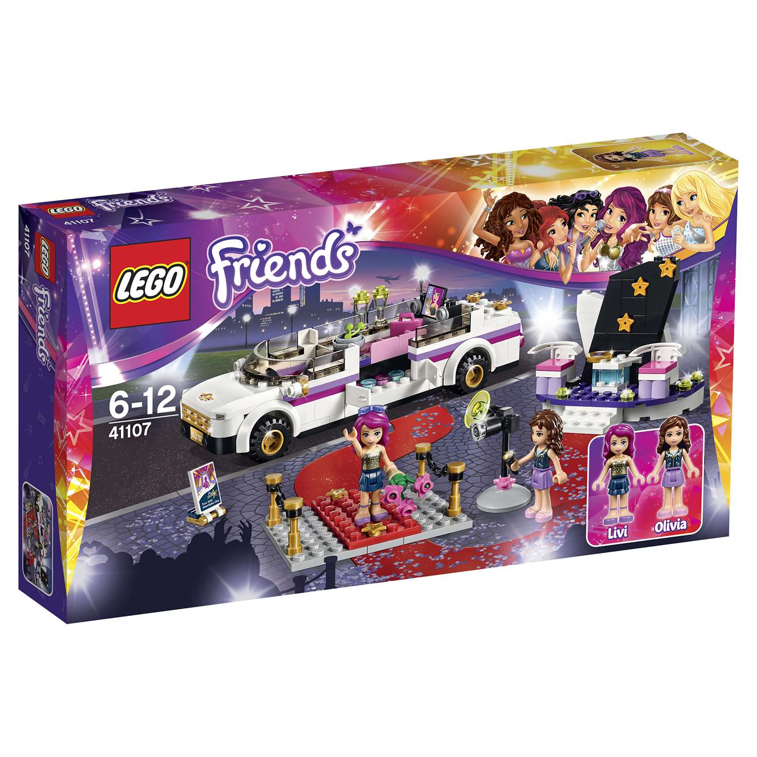 Конструктор LEGO Friends Поп звезда: лимузин (41107) - фото 2