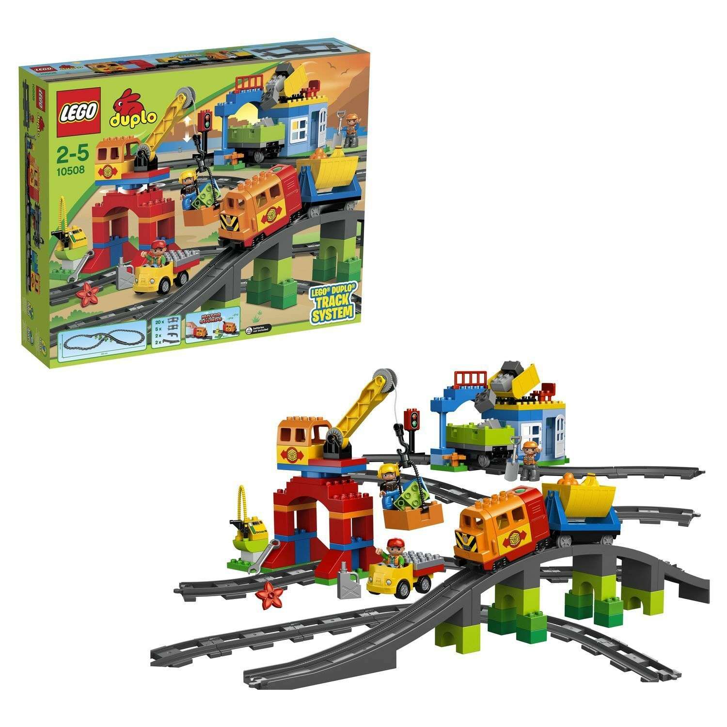 Конструктор LEGO DUPLO Town Большой поезд (10508) - фото 1