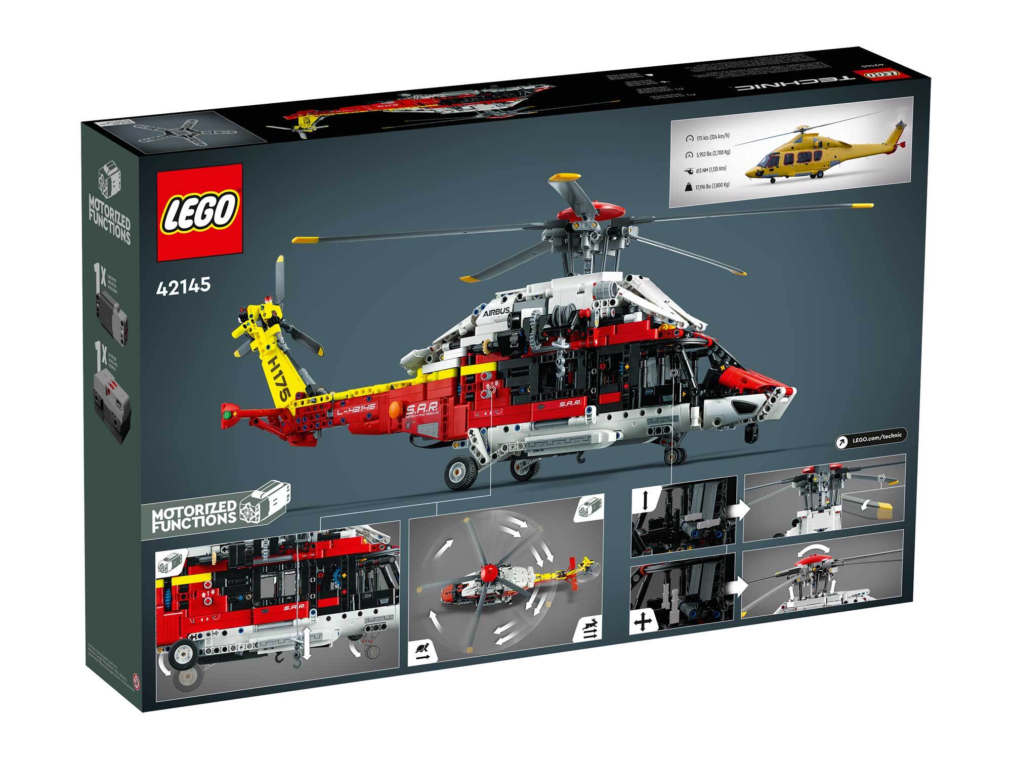 Конструктор LEGO Technic 42145 Спасательный вертолет Airbus H175 - фото 1