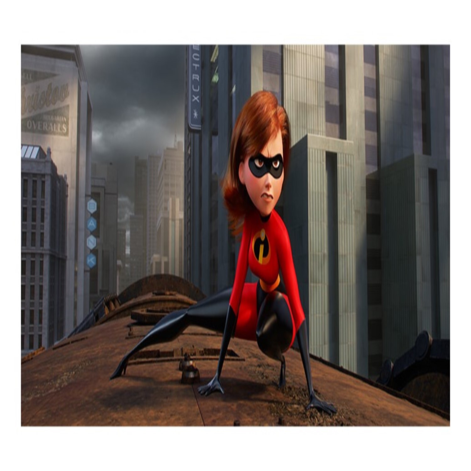 Автомобиль The Incredibles 2 1:64 черный 78172 - фото 6