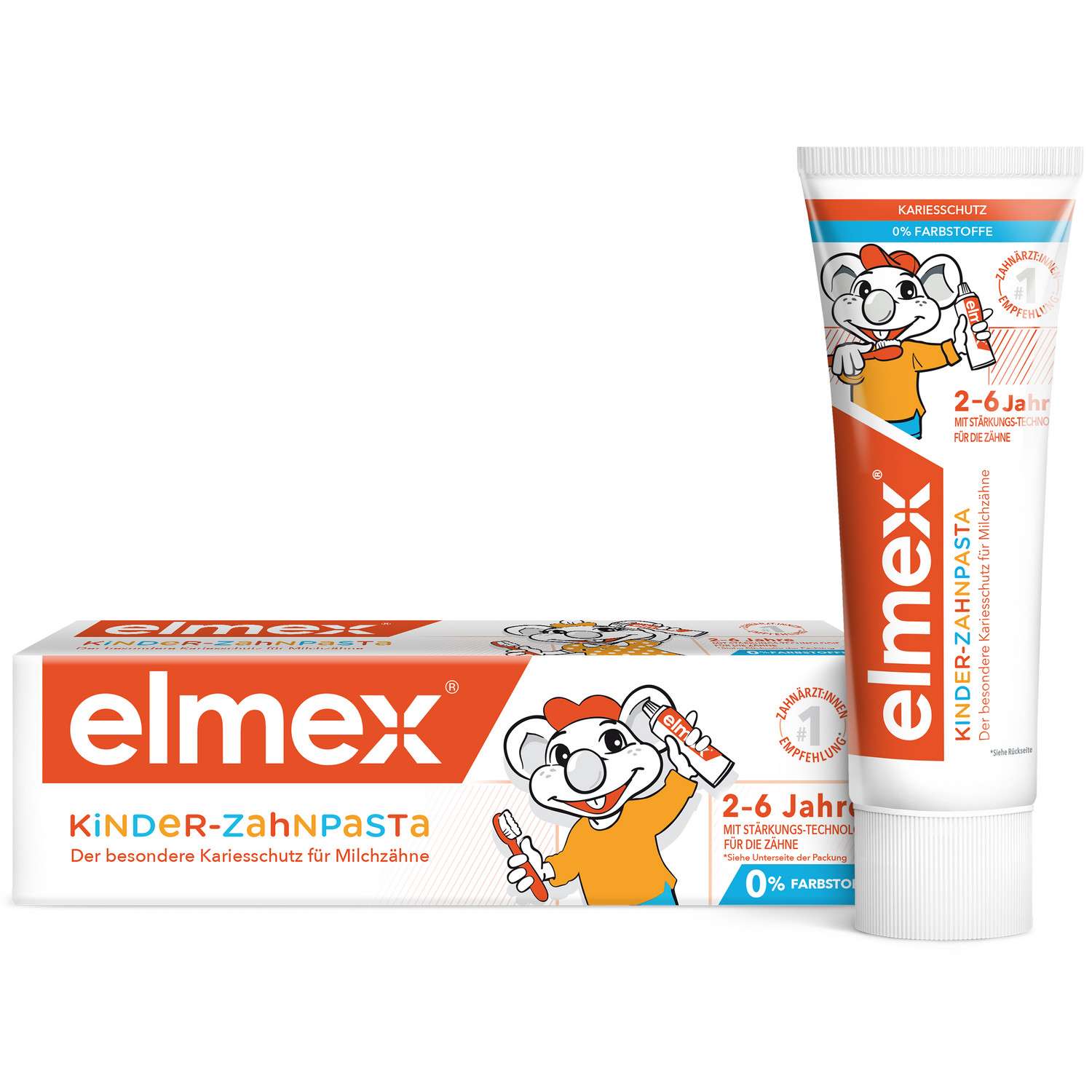 Зубная паста Colgate Elmex 50мл с 2 до 6лет - фото 2