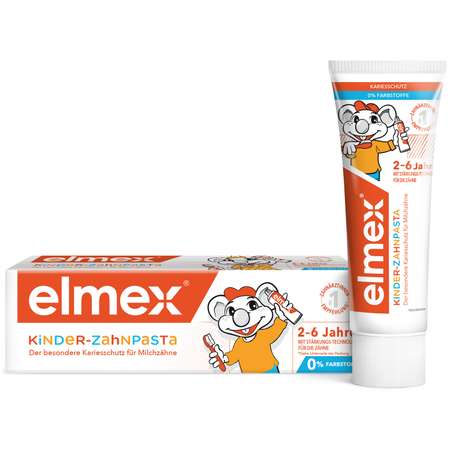 Зубная паста Colgate Elmex 50мл с 2 до 6лет