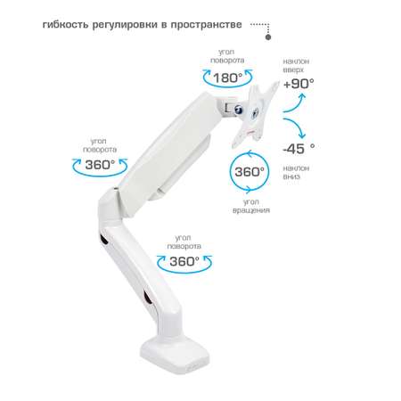 Кронштейн для мониторов ARM MEDIA LCD-T21w