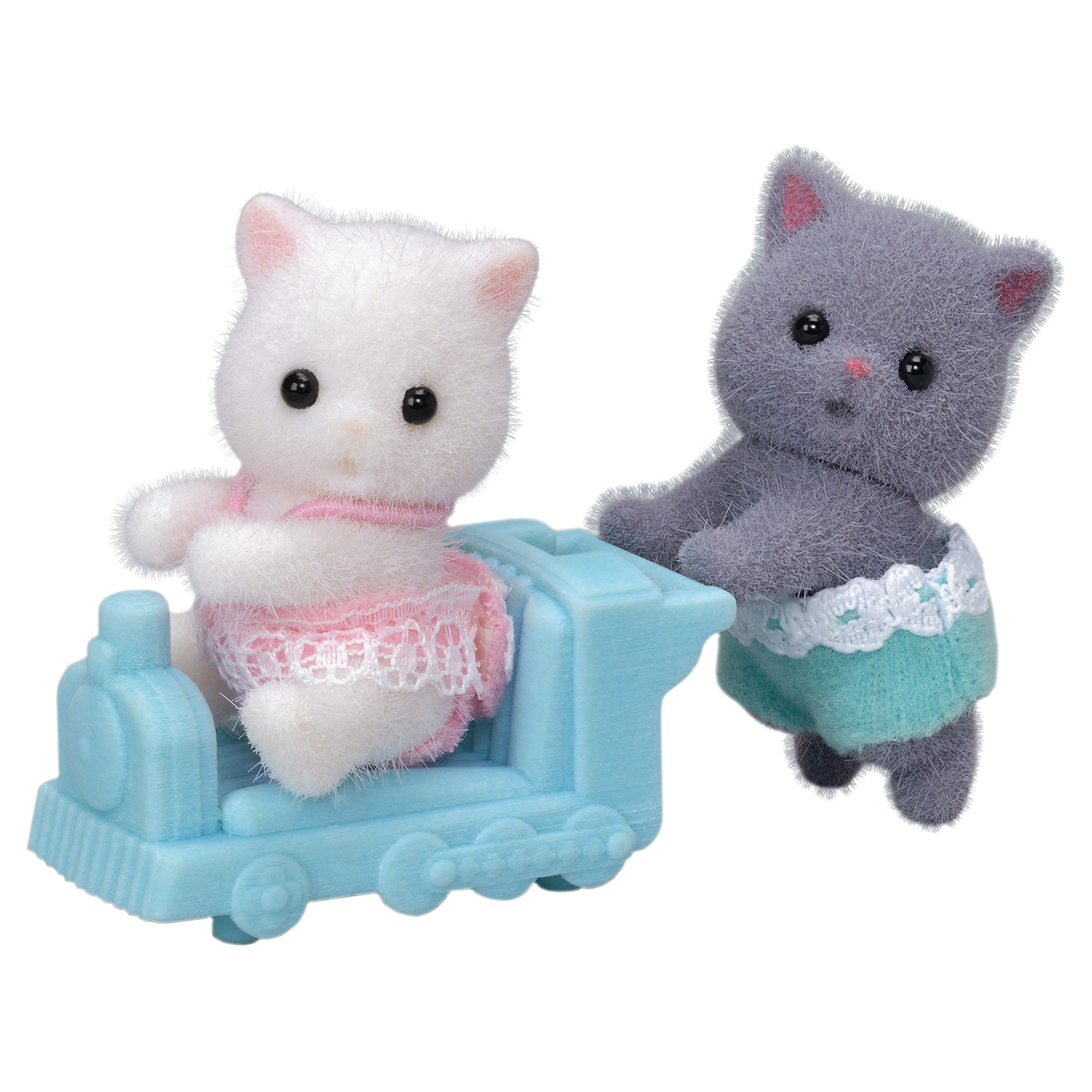 Набор Sylvanian Families Близняшки Персидские котята 5457 купить по цене  989 ₽ в интернет-магазине Детский мир