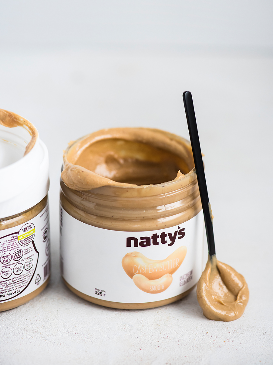 Паста кешью Nattys Smooth 325 г - фото 5