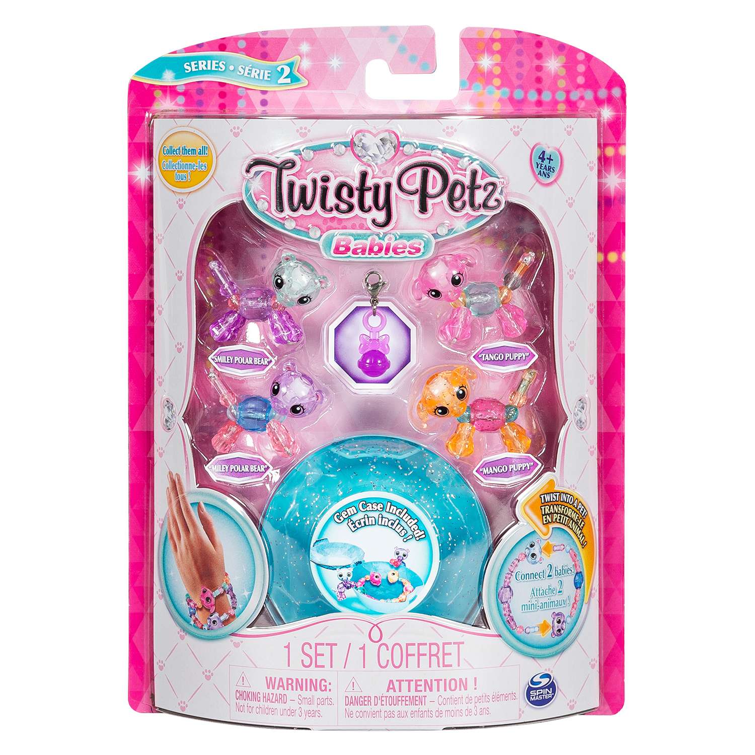 Набор мини фигурок-трансформеров Twisty Petz Twin Babies 7 4 шт. 6044224/20104377 - фото 1