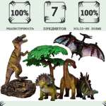 Набор фигурок Masai Mara Мир динозавров 7 предметов MM206-015