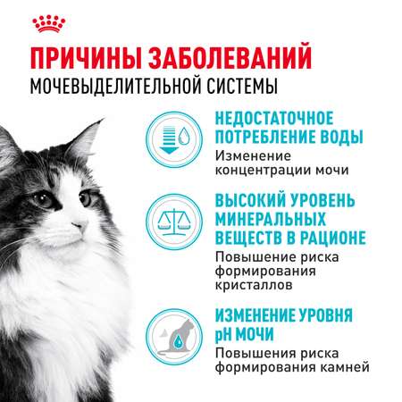 Корм сухой для кошек ROYAL CANIN Urinary Care 400г для профилактики мочекаменной болезни