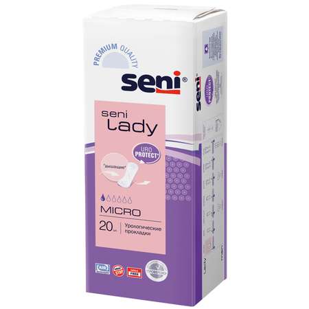 Прокладки урологические Seni Lady Micro 20шт