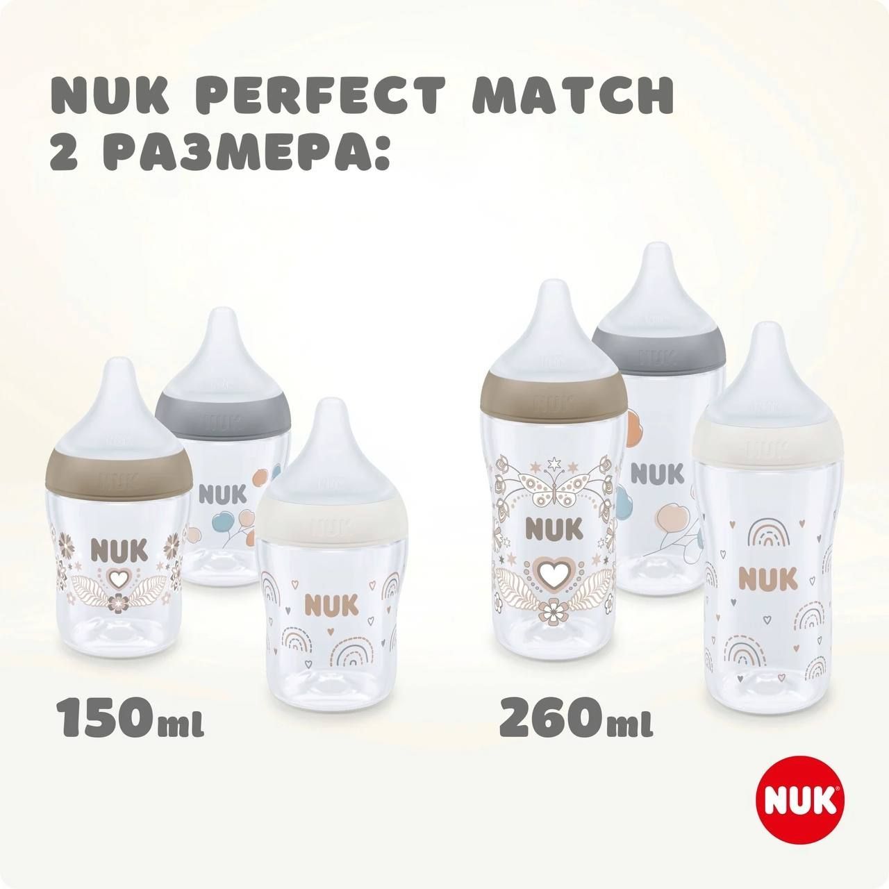 Бутылочка для кормления новорожденного Nuk Perfect Match - фото 12