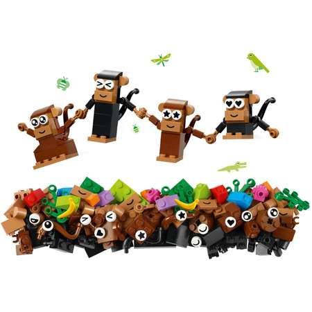 Конструктор LEGO Classic Creative Monkey Fun 11031