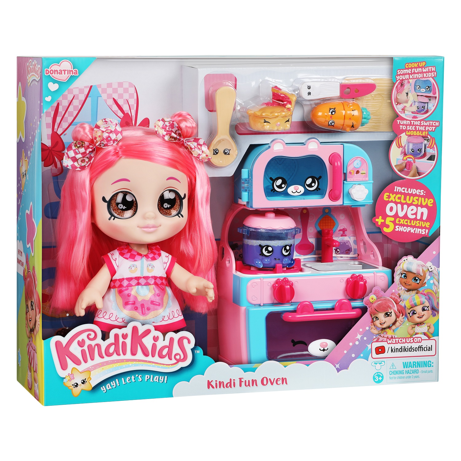 Набор игровой KindiKids Донатина с кухней 39275 39275 - фото 4