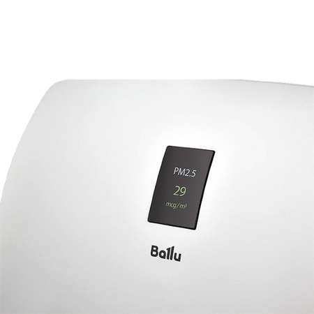 Приточный очиститель воздуха Ballu ONEAIR ASP-200SPMAX с нагревательным элементом и датчиком CO2