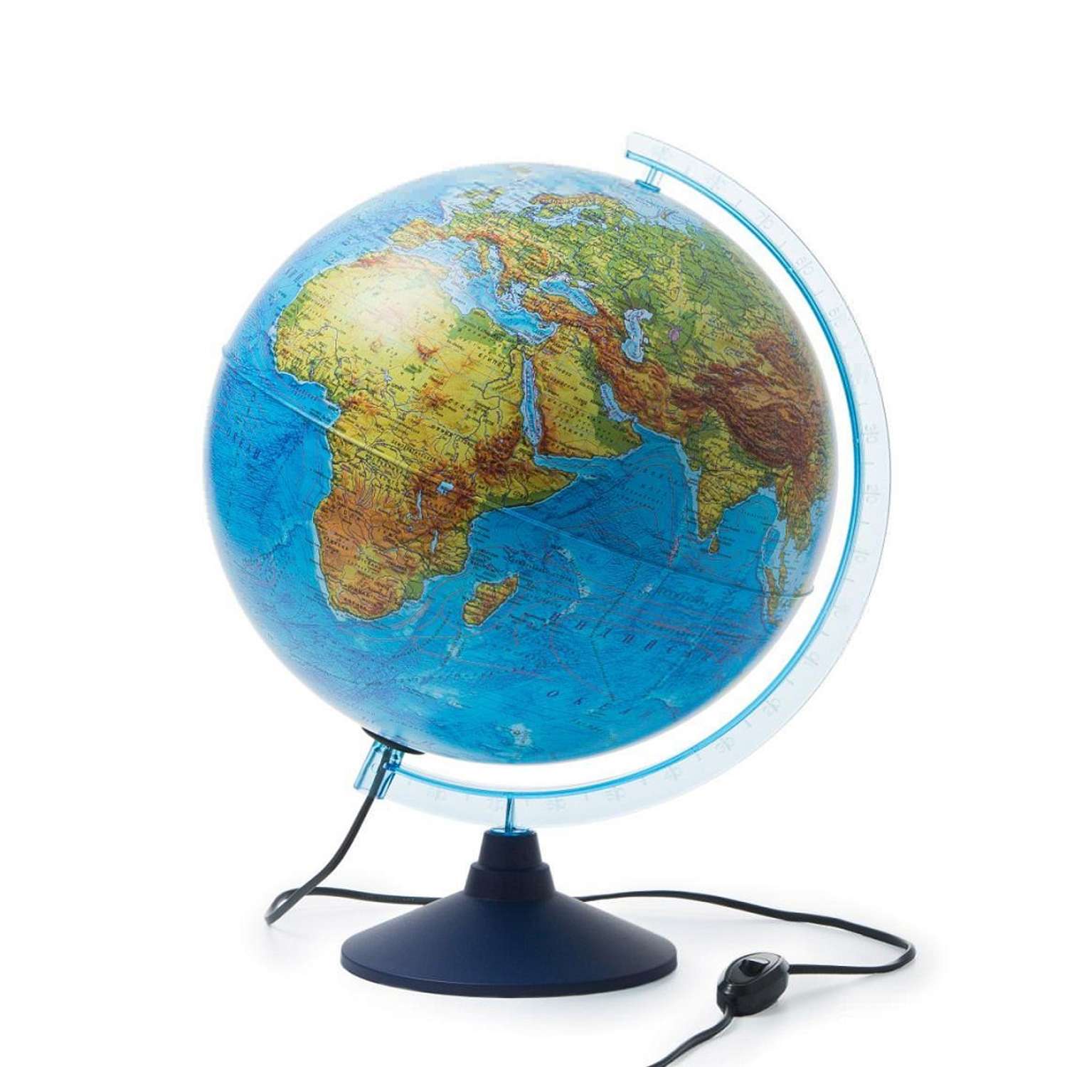 Глобус Globen Земли физический с LED-подсветкой диаметр 25 см - фото 2