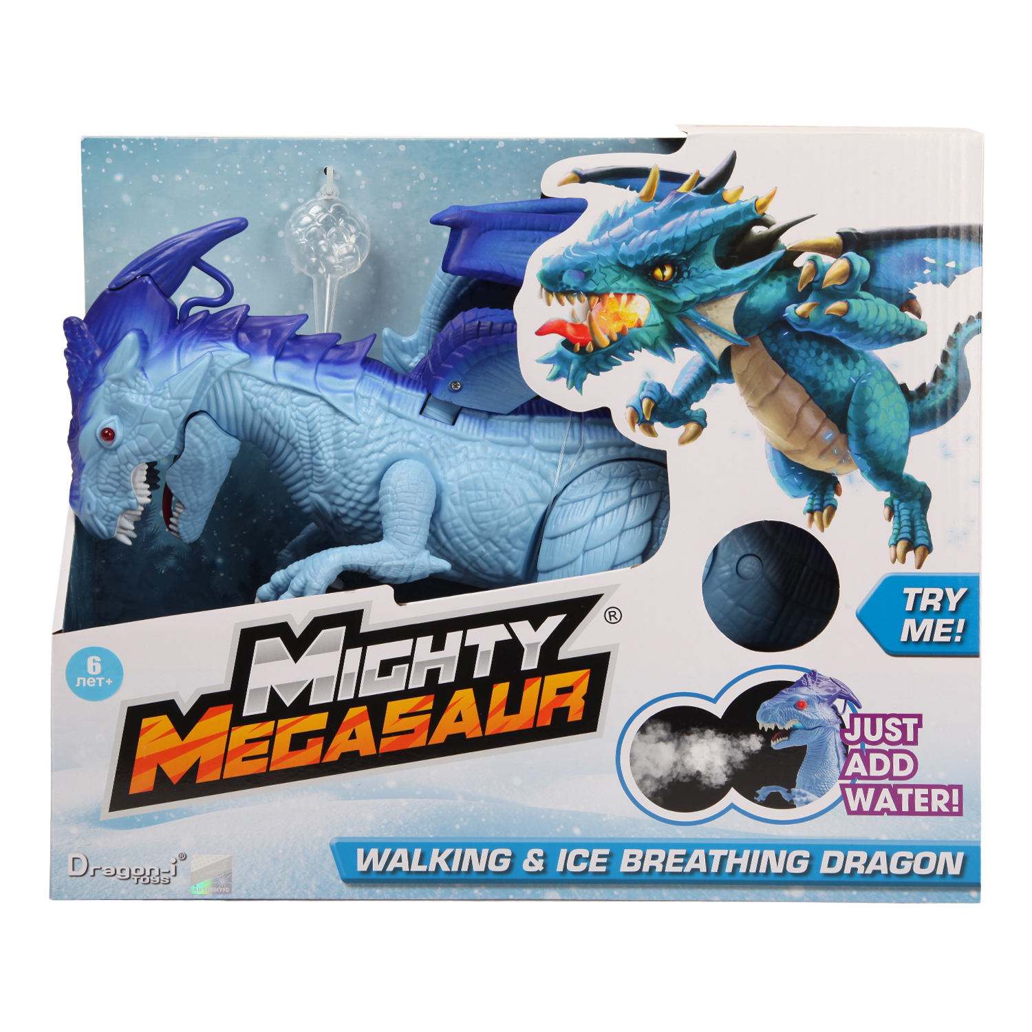 Фигурка Mighty Megasaur Ледяной - фото 2