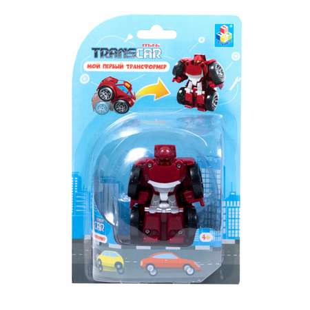 Игрушка 1TOY Мой первый трансформер Пожарное авто