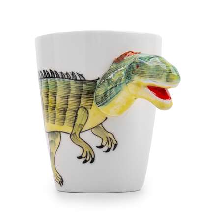 Кружка ZDK Kitchen Animals Dinosaur 400 мл зеленый