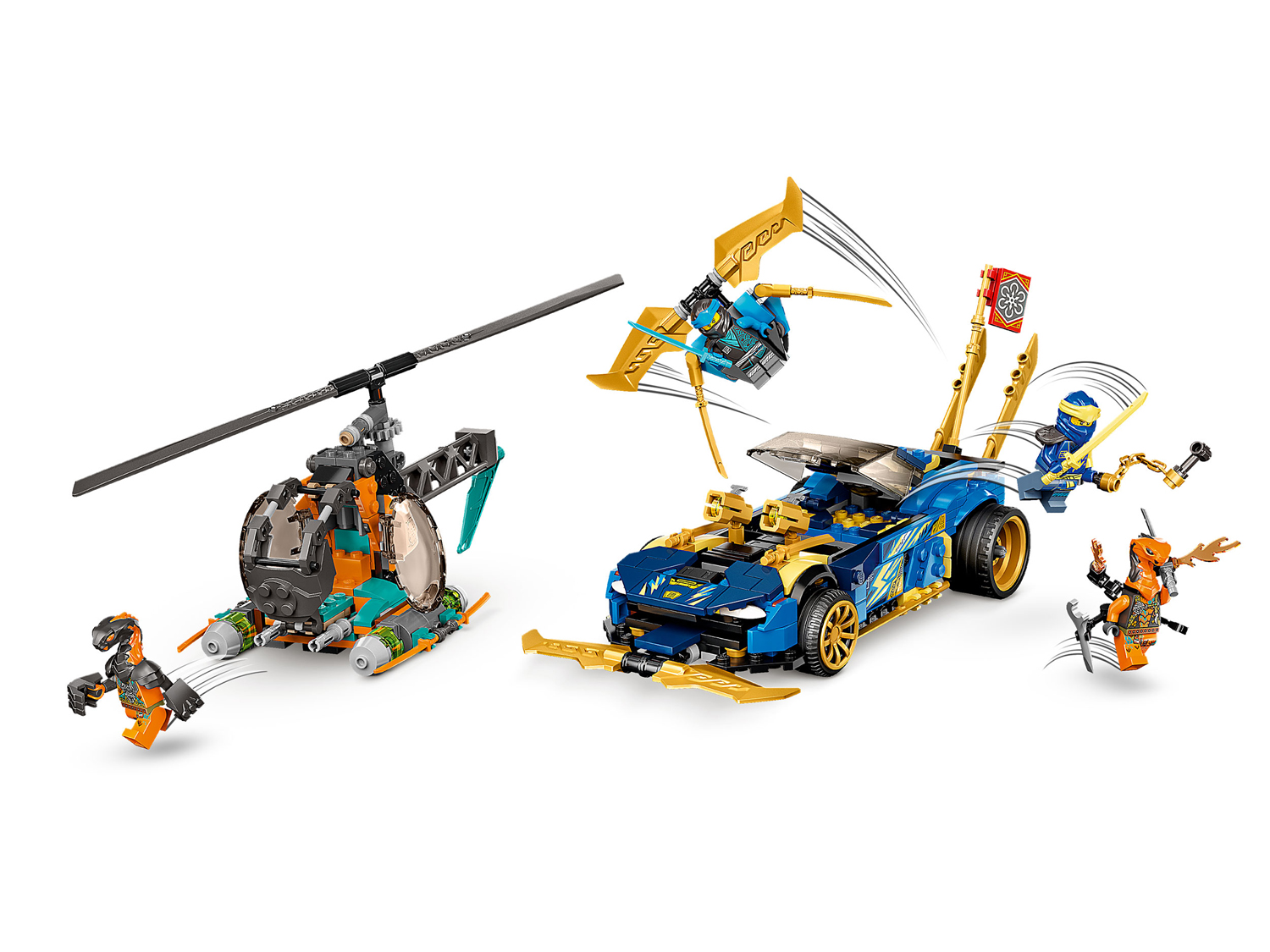 Конструктор детский LEGO Ninjago Гоночный автомобиль 71776 - фото 5