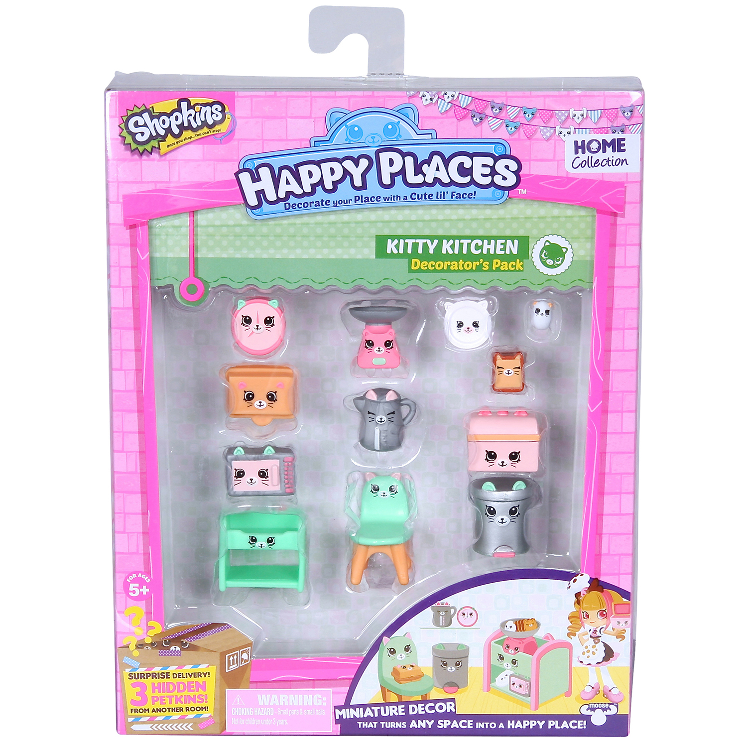 Набор для декора Happy Places Shopkins Кухня с котятами (56379) - фото 1