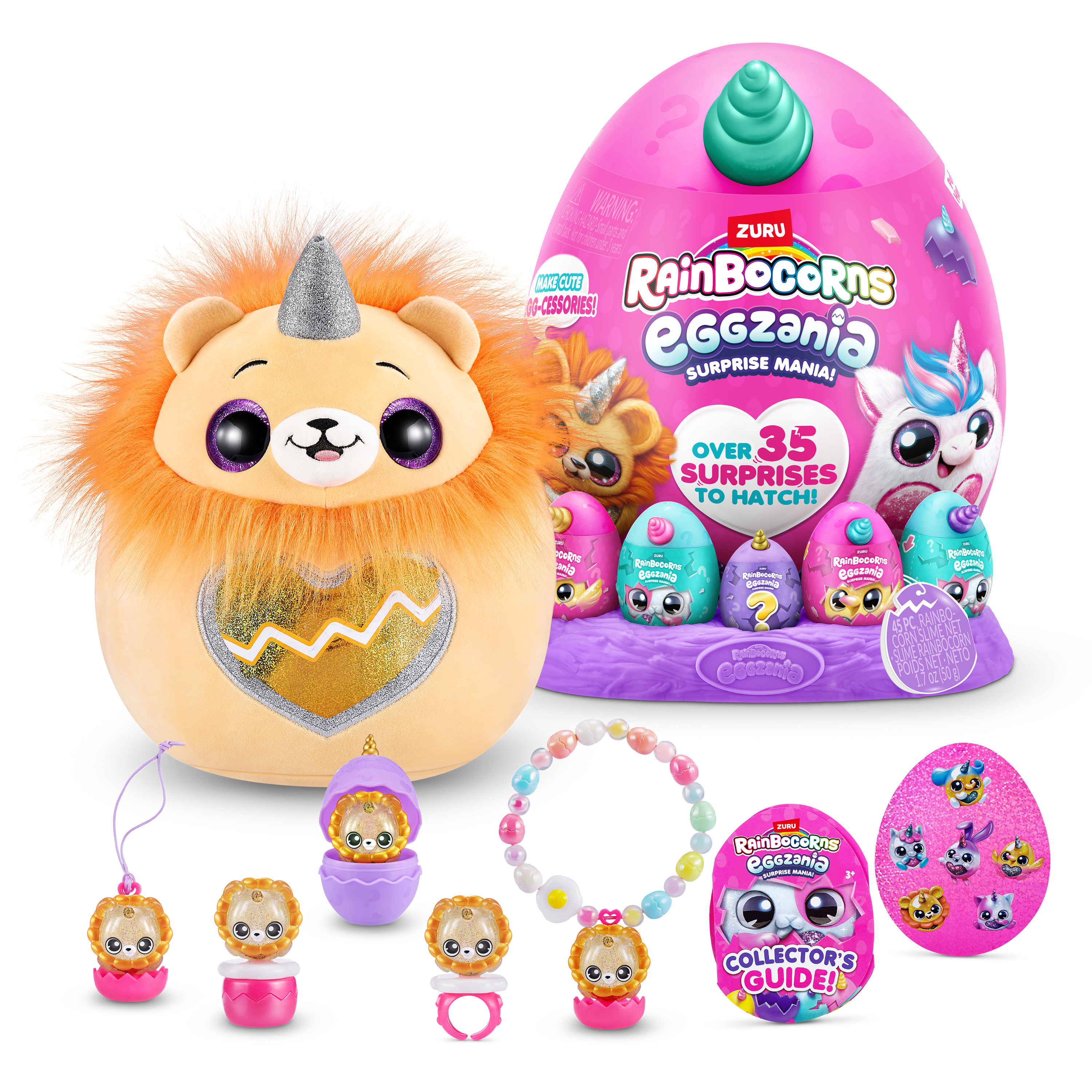 Фигурка Zuru Rainbocorns Eggzania - фото 12