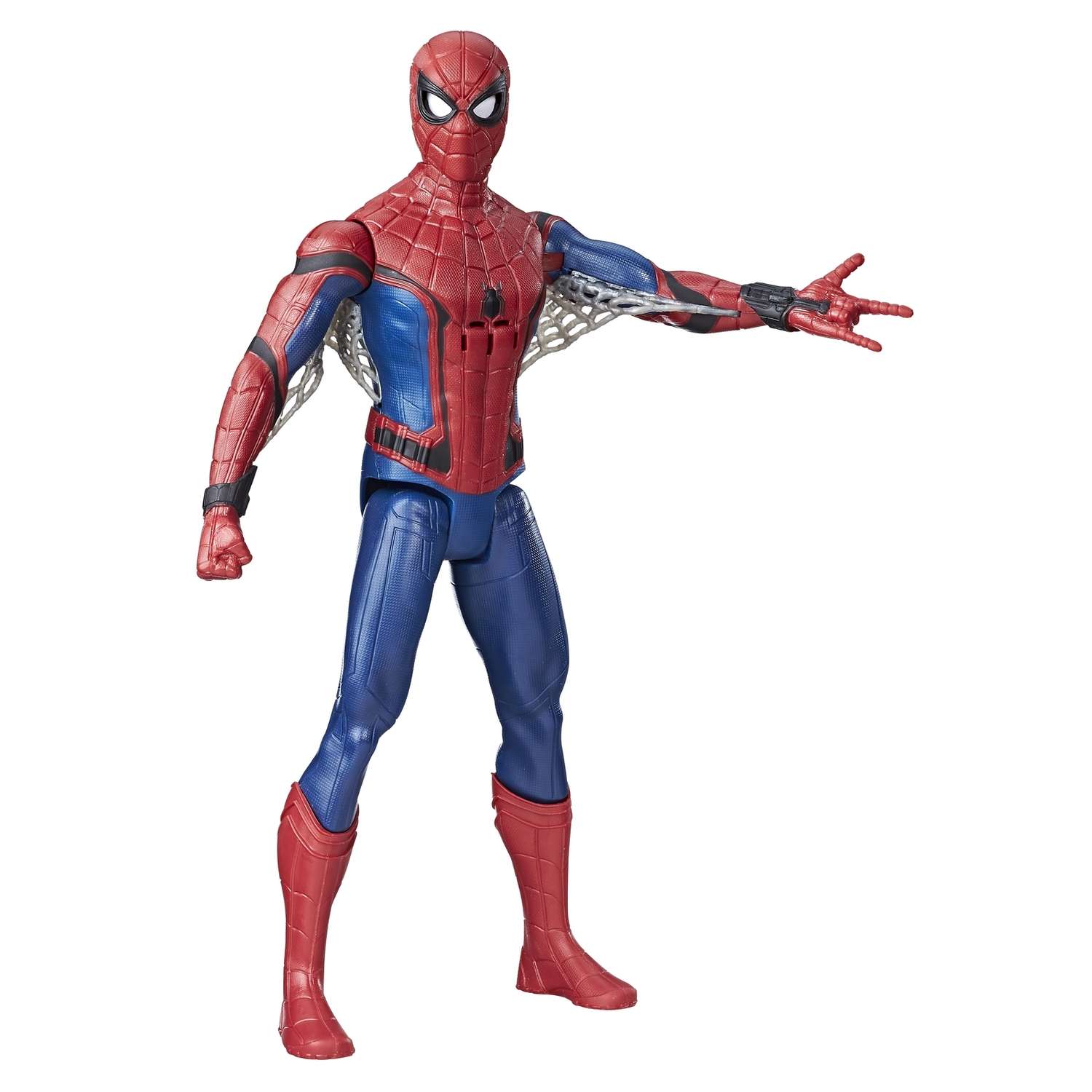 Интерактивная фигурка Человек-Паук (Spider-man) Человека-Паука 30 см со звуковыми и световыми эффектами - фото 1