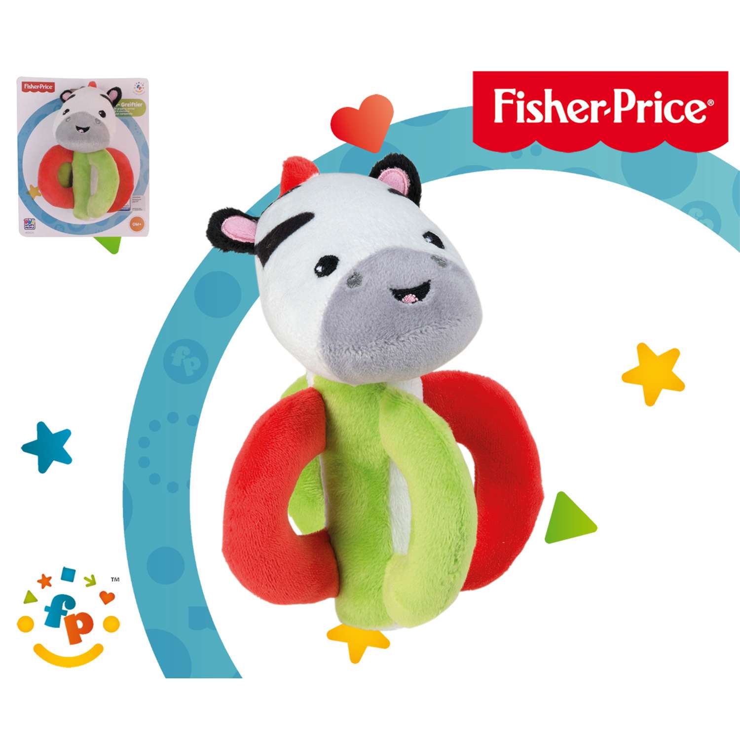 Игрушка Fisher Price Зебра 40926 - фото 3