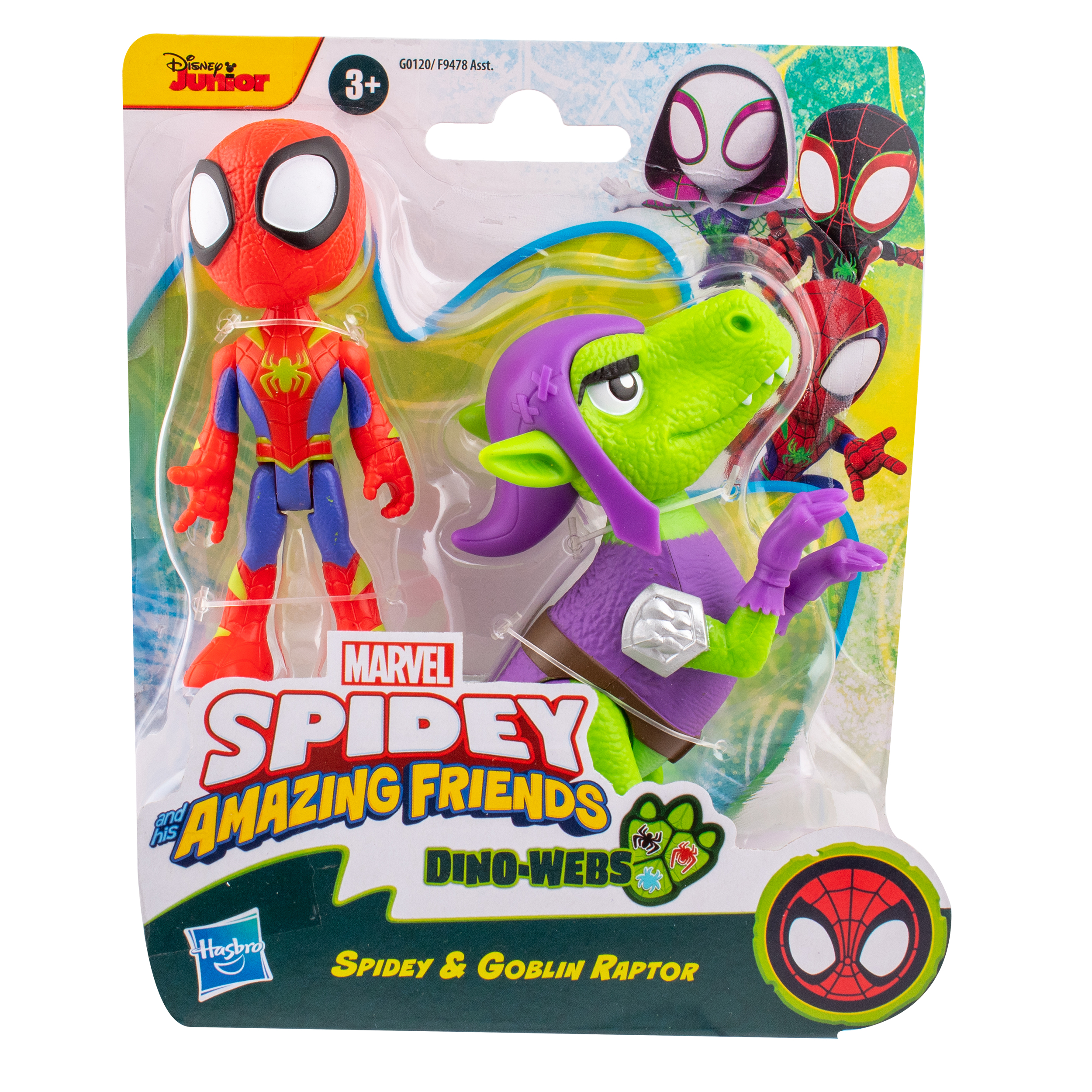 Фигурка Hasbro Spidey and Goblin Raptor 10 см - фото 4