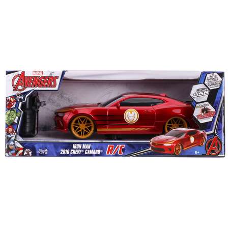 Машина Jada Marvel РУ 1:16 Chevy Camaso SS 2016 Железного человека 30543