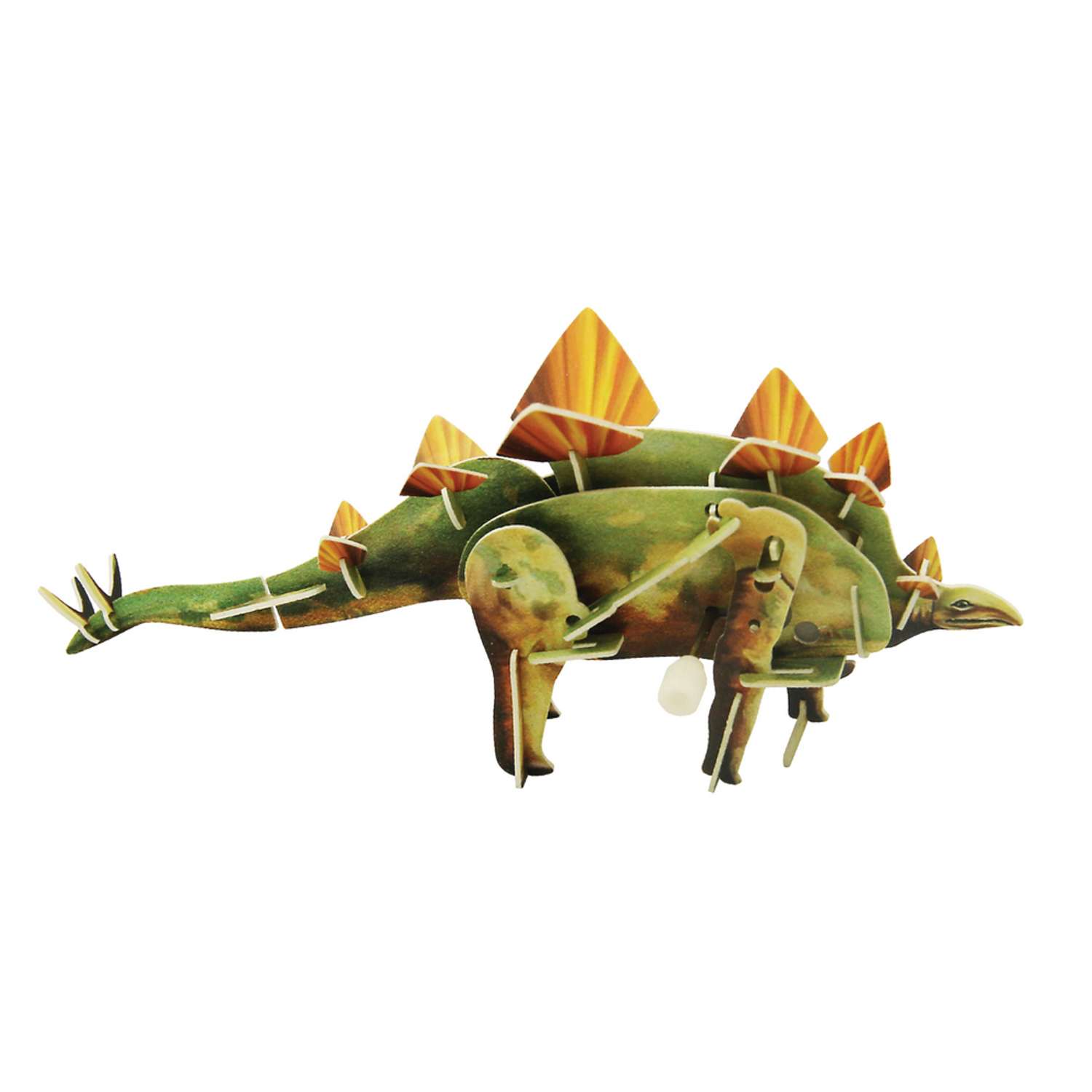 3D пазл Bebelot Стегозавр с заводным механизмом - фото 1