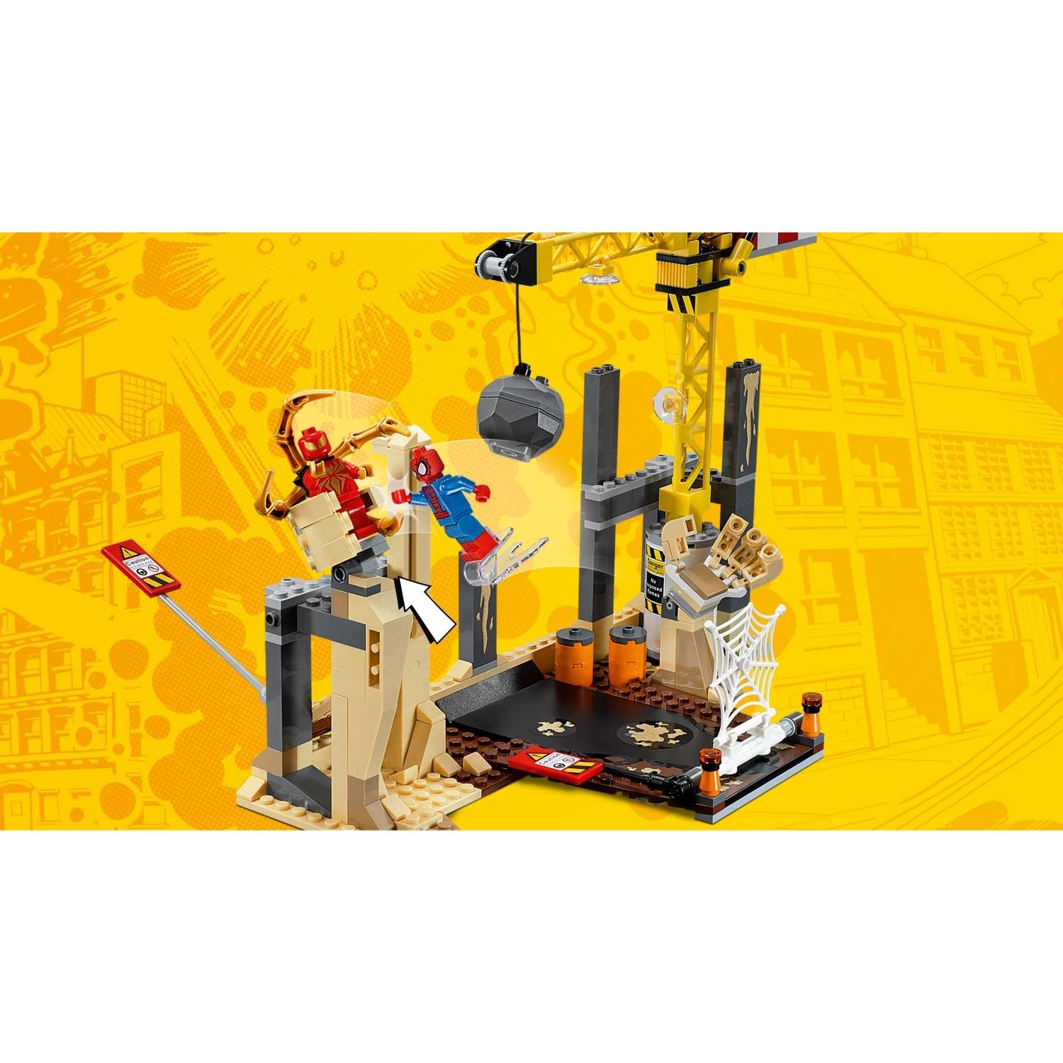 Конструктор LEGO Super Heroes Носорог и Песочный человек против Супергероев (76037) - фото 8