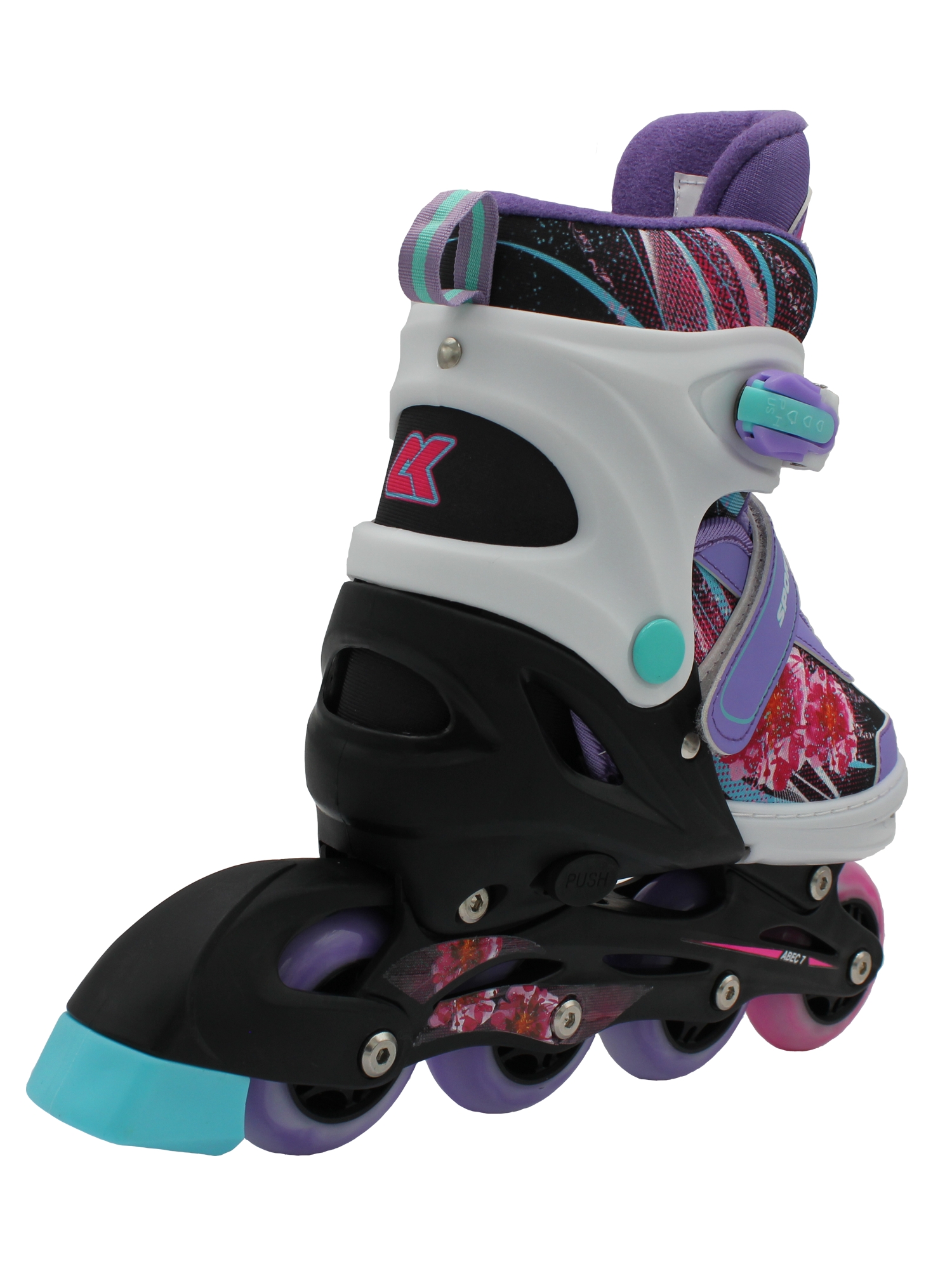 Раздвижные роликовые коньки Sport Collection CK-SK-P320-32 Violet XS (25-28) - фото 3