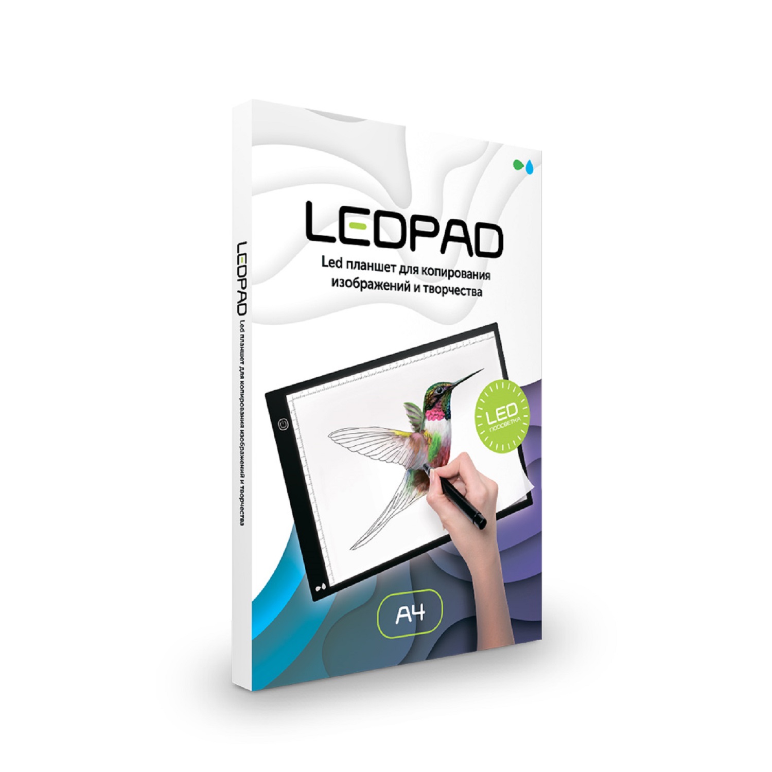 Планшет для рисования Назад к истокам LEDPAD с LED подсветкой - фото 2