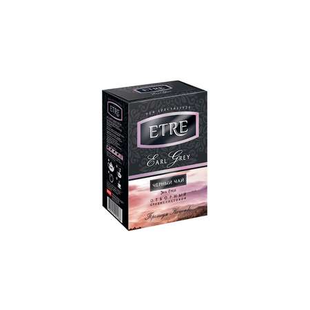 Чай ETRE earl Grey черный среднелистовой с бергамотом 100 г 3 шт