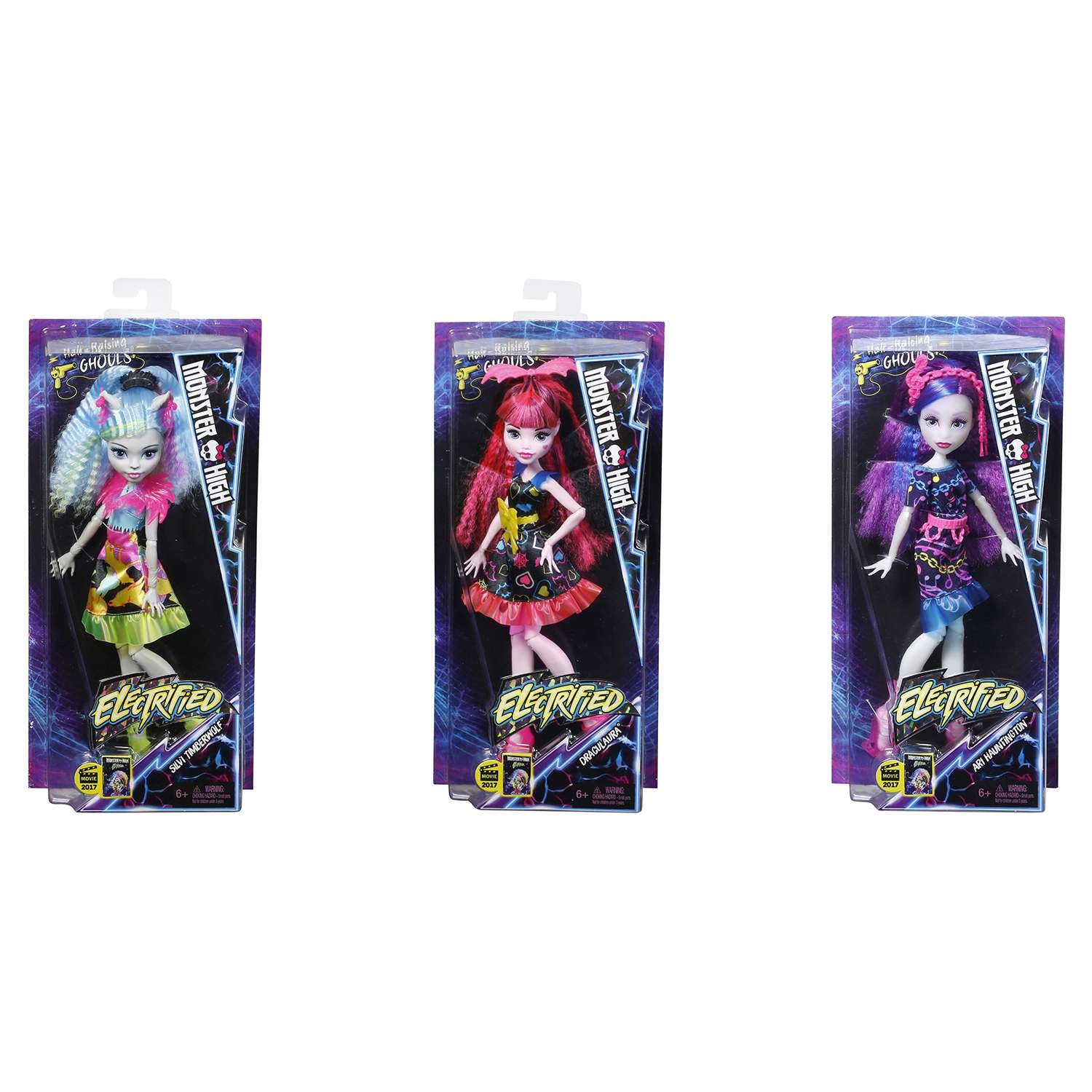 Кукла Monster High Неоновые монстряшки в ассортименте DVH65 - фото 2