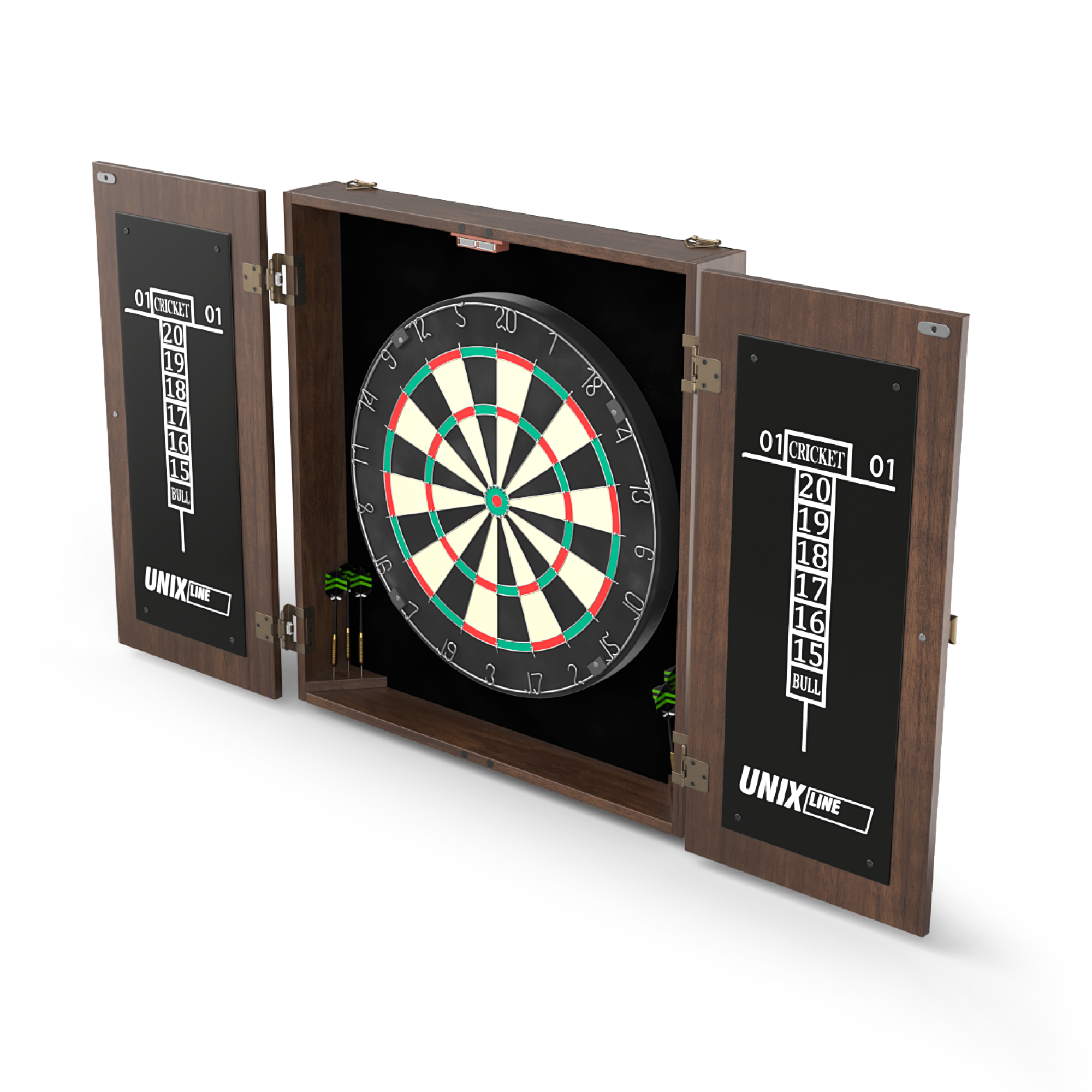 Дартс UNIX line Dartboard D-46cm Wood - фото 13