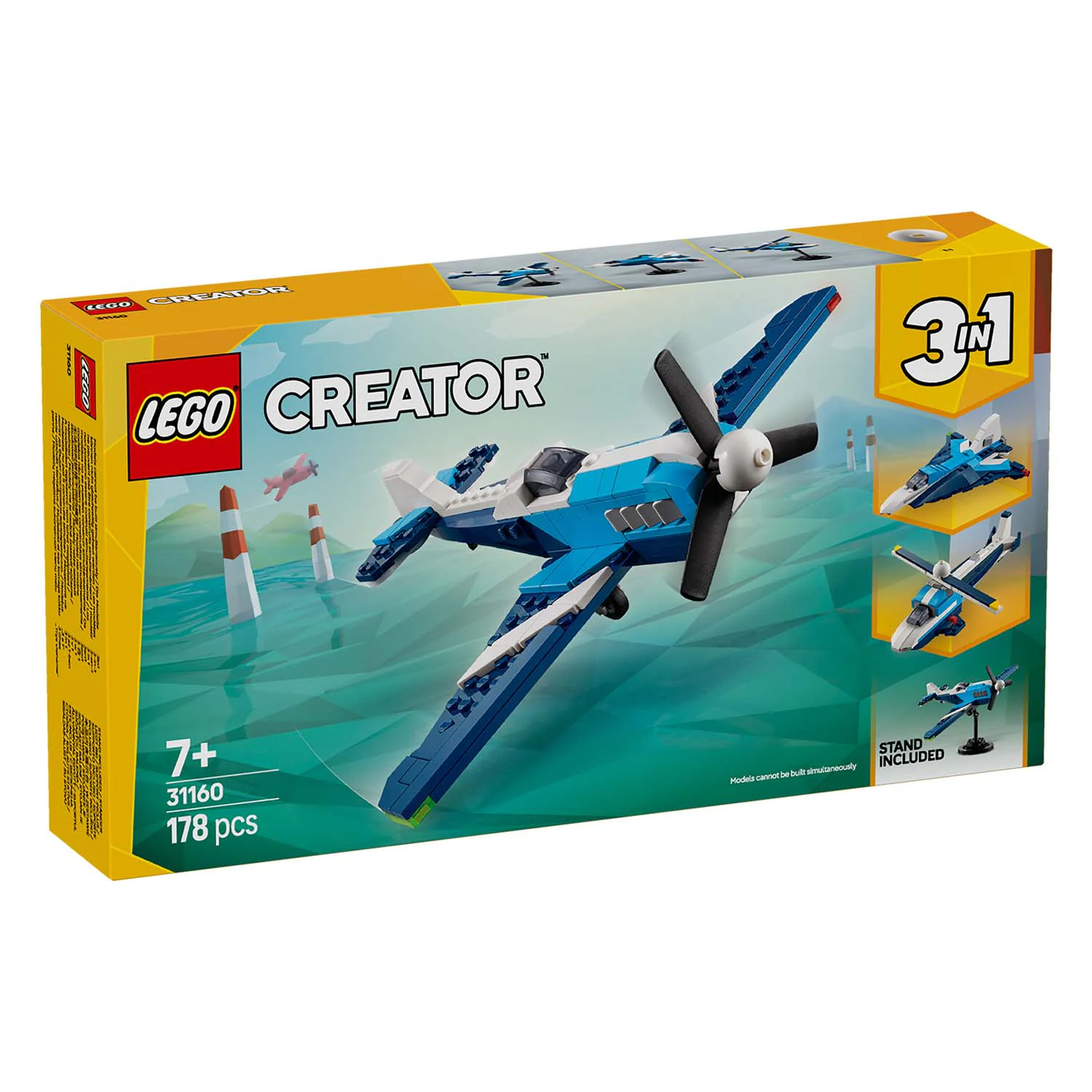 Конструктор детский LEGO Creator 3-in-1 Спортивный Самолёт - фото 8