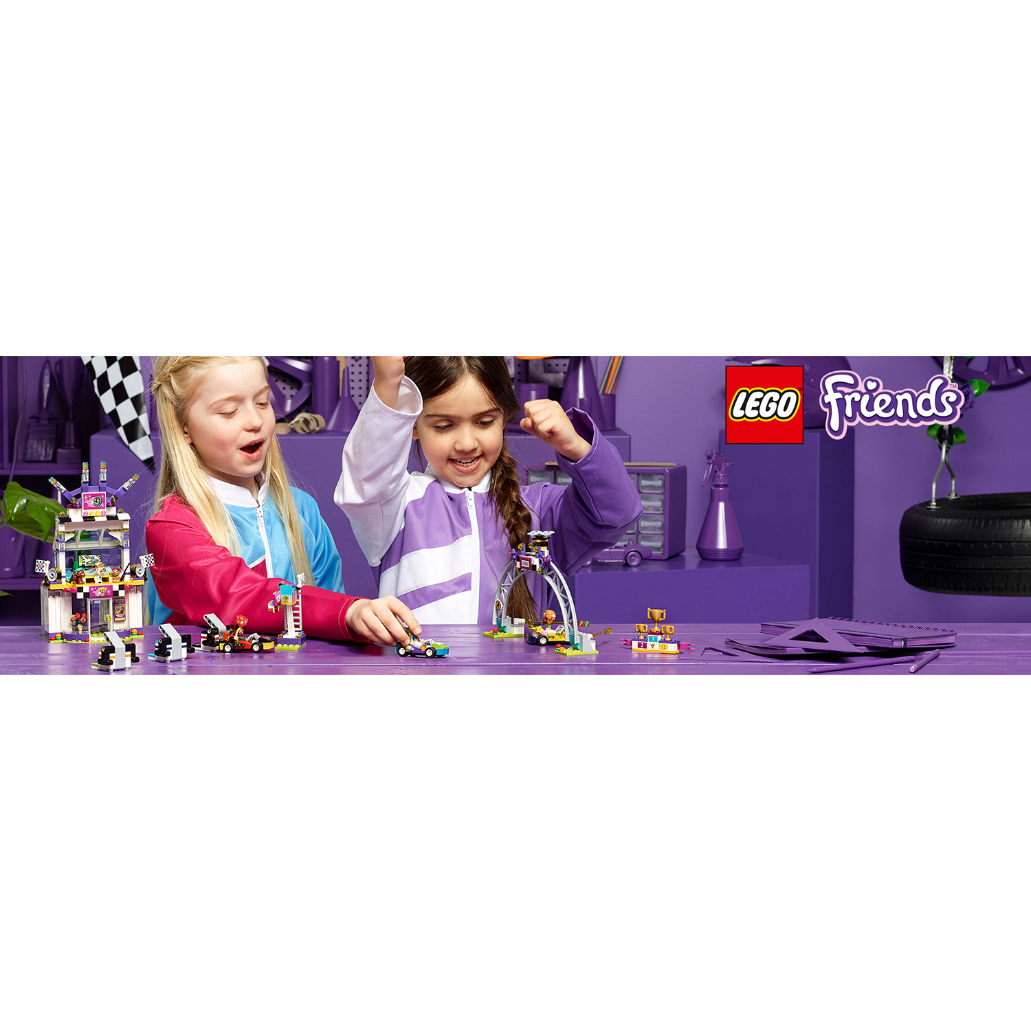 Конструктор LEGO Friends Большая гонка 41352 - фото 9