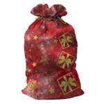 Мешок для подарков sfer.tex Деда Мороза 65х115 см красный
