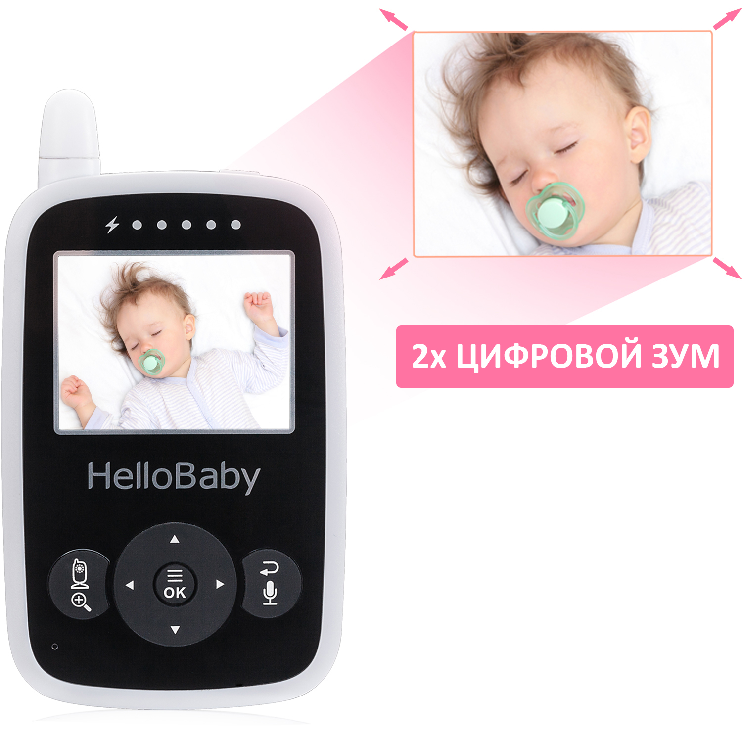 Видеоняня Hellobaby HB24 - фото 5