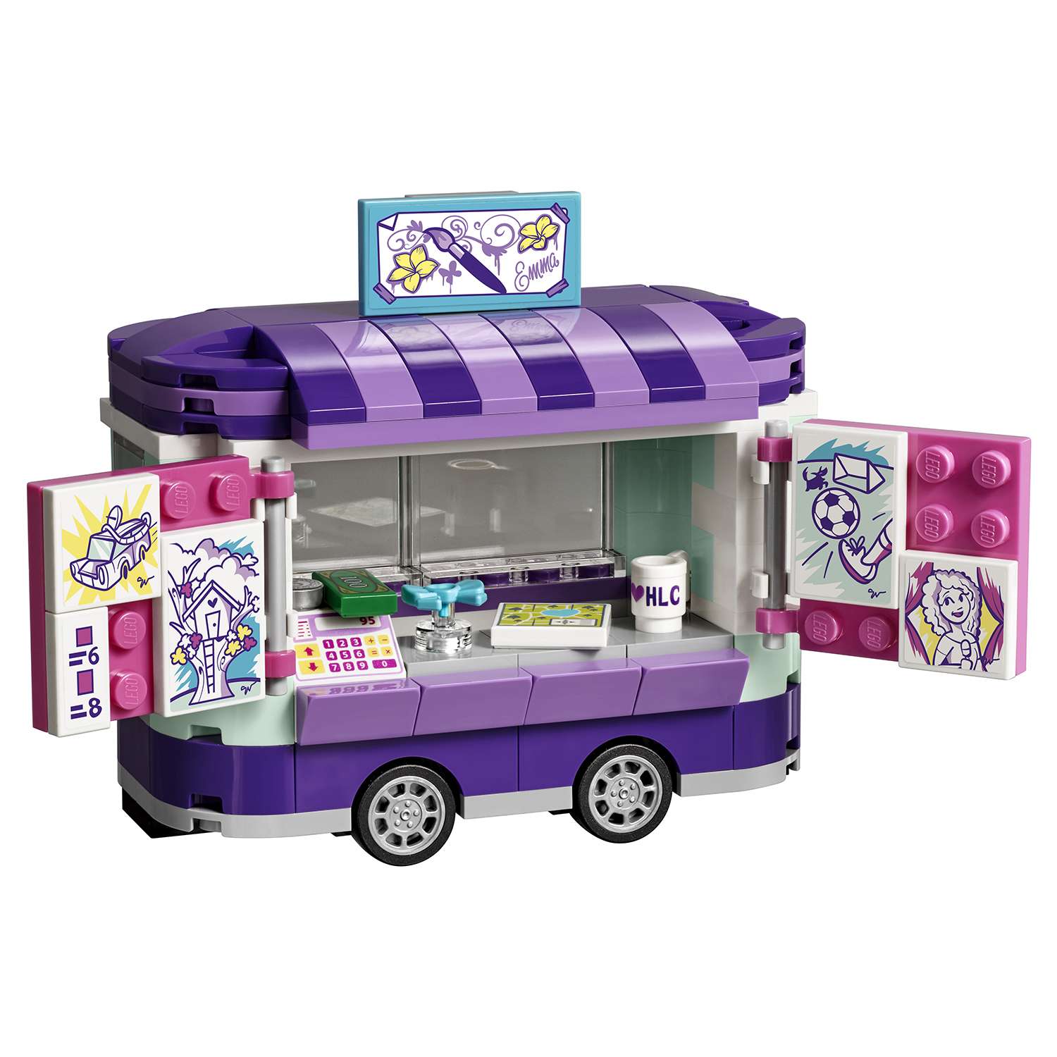 Конструктор LEGO Передвижная творческая мастерская Эммы LEGO Friends 41332 - фото 9