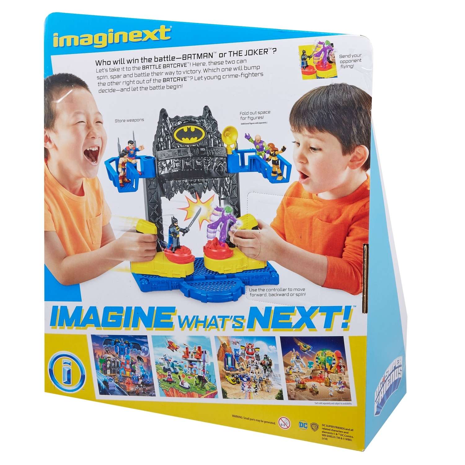 Набор игровой IMAGINEXT DC Super Friends Битва в Бэткейв FKW12 - фото 4