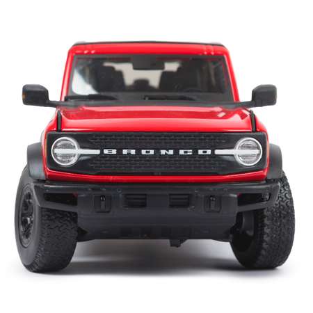 Машина MAISTO 1:18 Ford Bronco Wildtrak 2021 Красная 31456