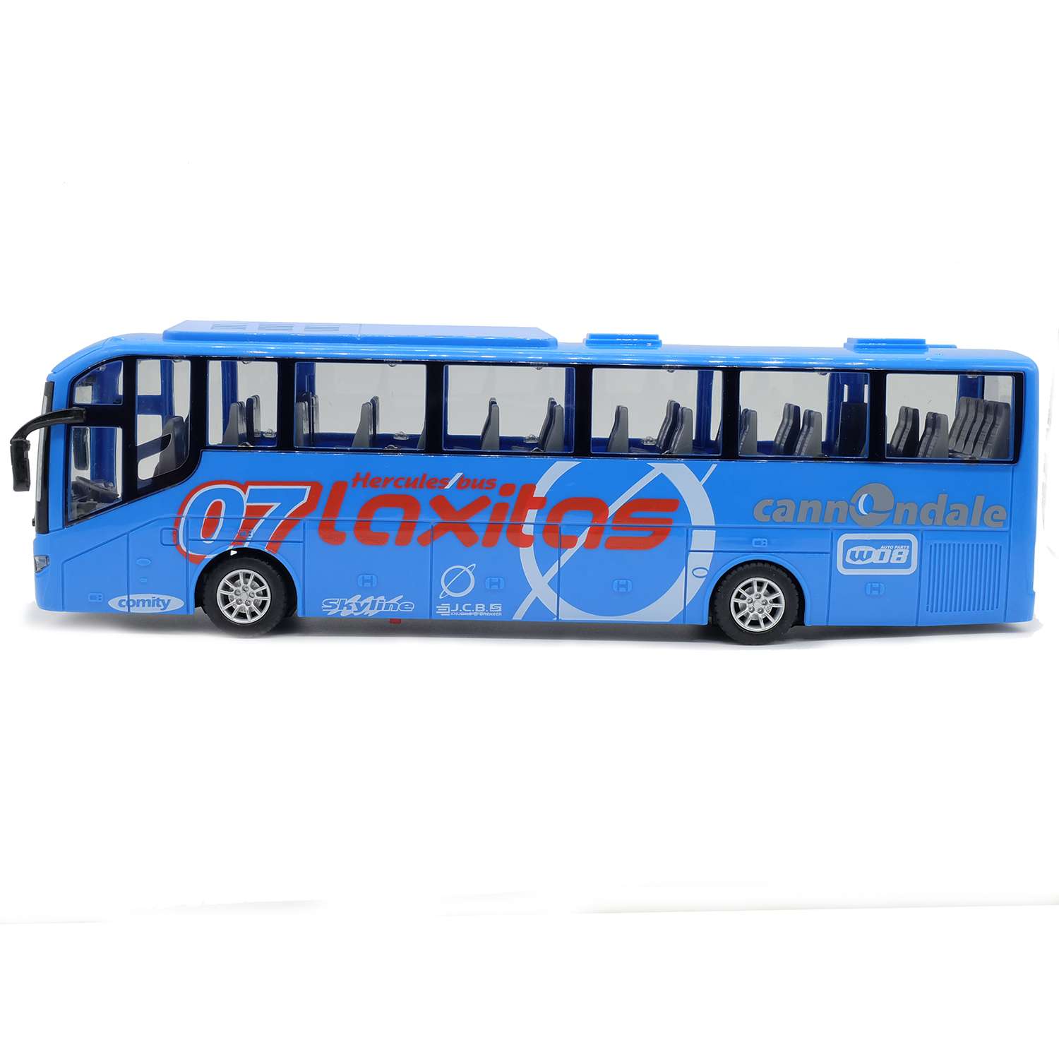 Автобус HK Industries РУ Синий 666-698A - фото 5